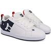 DC Shoes Men Court Graffik White/Navy/Red 9.5 UK 44 EU
