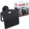 tesa Portarotolo MOON BLACK senza Coperchio - 140 mm x 53 mm x 128 mm