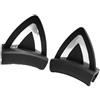 Kfwfuaee Gli accessori in silicone con orecchie di gatto migliorano l'aspetto delle cuffie. Decorazione unica per cuffie