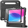 JETech Custodia Bambini per iPad (A16) 11ª/10ª Gen, Nero