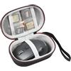 Hzycwgone Custodia Viaggio con Cinturino per Logitech Mouse Wireless, Nero | Copertura Rigida Portatile Borsa per M510/M330/M720/Signature M650 L/G305/G304/MX Anywhere 3/G Pro/G PRO X/G703