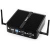 ESIMOER Mini PC Industriale Win 11 Pro PC Fanless N100, 16GB RAM 256GB SSD, Gigabit Ethernet HD VGA Doppio Display 2 RS232 COM, Dual Band WiFi BT per Aziende Industriali