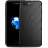 NALIA Custodia Silicone per iPhone 7 Plus / 8 Plus - Cover, Nero | Protezione Smart, Grip & Pulito, Look Di Livello Superiore, VORTEX