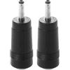Dormstop 2 pezzi 3,0 mm x 1,1 mm spina A 5,5 mm x 2,1 mm spina connettore di alimentazione DC