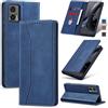 Jasonyu Cover per Motorola Edge 30 Neo, Portafoglio PU Pelle, Blu | Flip Libro, Slot Porta Carte, Magnetica, Funzione Supporto, TPU Antiurto Custodia