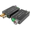 Hereta Mini Prolunga Video 3G-SDI con Uscita in Loop SDI 1080P 3G-SDI Fibra Convertitore Estensione Distanze Fino a 20 Chilometri con Taccamento O Inversione RS485