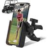 ZEMBSOYA Supporto per cellulare per carrello della spesa, girevole a 360 gradi, compatibile con la maggior parte degli smartphone e delle custodie per cellulari, adatto per carrelli da golf, carrelli
