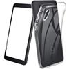 Generico Custodia Compatibile con Compatibile con ALCATEL 1B (2020) 5002D 5002X 5002H 5002F schermo display lcd 5.5 BACK COVER case soft GEL SILICONE protezione flessibile SLIM matte MORBIDA TPU Trasparente