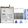 L2M1 Batteria EB-BS908ABY per Samsung Galaxy S22 Ultra SM-S908 SM-S908B SM-S908B/DS 5000mAh 19.40Wh 3.83V con kit attrezzi cacciaviti smontaggio montaggio