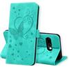CASAFUNY Custodia per Google Pixel 10a, Cover in Pelle Protettiva Portafoglio Magnetica Flip Case Libro per Google Pixel 10a, Verde
