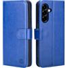32ndShop 32nd Custodia a Portafoglio in Pelle PU per Samsung Galaxy A26 5G, Case con Slot per Sched di Blocco RFID, Chiusura Magnetica e Supporto Integrato - Blu