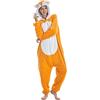 ZKomoL Animali Pigiama Kigurumi Onesie Unisex per Adulti per Feste e Cosplay Costume