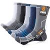 Cirorld Circorld Calzini Uomo, Anti-Vescica Calze Trekking Uomo Donna, Calze Sportive Cotone, Calze Spugna Running, Calze Ciclismo, Calze Lavoro, 6 Paia