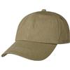 Stetson Berretto da sole in cotone classico da donna/uomo - berretto da baseball in cotone berretto da sole con fibbia in metallo con fodera con visiera per primavera/estate, verde oliva, taglia unica
