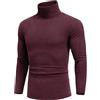 COOFANDY Maglietta a collo alto da uomo, confezione da 1 o 3 pezzi | Maglia termica elasticizzata, leggera e a collo alto