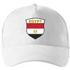 lepni.me Cappellino da Baseball da Calcio Unisex Regolabile - Egitto con Stemma della Bandiera egiziana | Cappello con Chiusura a Fibbia | Coppa del Mondo 2026