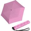 Knirps Ombrello tascabile Knirps Ultra US.050 Slim Manual - Ultra leggero e piatto - Resistente alle tempeste - Antivento - 21 cm