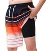 MEILONGER Costume da bagno per ragazzi con fodera a compressione, ad asciugatura rapida, elasticizzato, 2 in 1, taglie 8, 10-12, 14-16, 18-20 anni