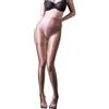 SOFSOT Leggings per allenamento ultra trasparenti Collant lucidi per donne Controllo top alla vita Collant per donne Controllo pancino Tubo per collant lucidi