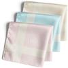 Inzepocket Fazzoletti da Donna Monogrammati - Personalizzabili con Iniziali Ricamate, Lettere e Caratteri a Scelta - 100% cotone - 35 cm - 3 pezzi assortiti