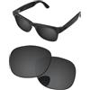 PapaViva Lenti di ricambio per occhiali Ray-Ban Meta Wayfarer Gen 2 RW4012 53 mm AI, fotocromatiche, anti-appannamento e anti luce blu, Nero tinta unita, RW4012 53mm