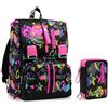 Seven S.p.a Kit scuola - ZAINO ESTENSIBILE Seven + ASTUCCIO - Iridescent