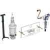 Geberit set di conversione, per cassette di scarico Twinline Bj 1970-1974, 215422005, Universal [Elementi ad Incasso > Accessori per Elementi Incasso]