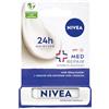 NIVEA Med Repair Rossetto idratante con burro di karité, oli e vitamine deodoranti SPF 15; 4,8 g