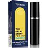 YUNWUMA Delay Spray per uomini che durano più a lungo, 5 ml | Tecnologia di assorbimento avanzata, pH neutro, incolore e insapore, aumenta la resistenza