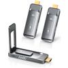 AIMIBO 2026 Trasmettitore e 2 Ricevitori HDMI Wireless, Trasmissione