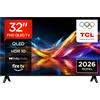 TCL 32V5D - 32" Full HD, QLED, HDR, Direct LED, Fire TV, Press &