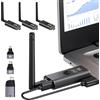 Moman Kit Trasmettitore e Ricevitore HDMI Wireless Moman, 1 Trasmettitore + 3