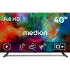 MEDION 100.3 cm 40" TV Full HD Triple Tuner DVB-T2 HD DVB-C DVB-S2 2x