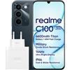 realme C100 5G Smartphone - 4GB RAM + 128GB, Display 6.8 Pollici 144Hz,