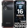 Doogeerugged Blade 10 Power Rugged Smartphone Android 16, 10300mAh, 24GB+256GB