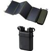 ELECOM NESTOUT 4-Panel Solar Panel Charger + 15000mAh Outdoor Power Bank