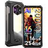 Ulefone Rugking 5 Pro Rugged Smartphone Android 16, 16GB+256GB/2TB