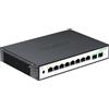 Xikestor Switch PoE+ 10G a 8 porte 2.5G, 2 x 10G SFP+ Uplink, L2+ Managed,