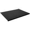 Eglooh - Urania - Sottomano Scrivania Ufficio in Cuoio Nero cm 90x60 -