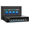 NICGIGA Switch PoE 2.5G Non Gestito 10 Porte, 8x PoE+ 2.5G Base-T (130W),