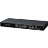 Yinker Switch PoE Gigabit 28 Porte 300W, 24 PoE+ 2 Uplink Gigabit + 2 Slot SFP