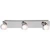 Voltman Appendiabiti a 1 faretto, collezione Gyra, speciale per bagno, cromato, 5 W, 340 lm, 3000 K, IP44 3 sport -