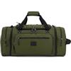 Laripwit Borsa da viaggio espandibile da uomo, weekender, bagaglio a mano per campeggio e sport, verde militare, 70 x 28 x 25.4 cm