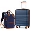 COOLIFE EasyJet Valigia Cabina 55x40x20 e Ryanair Bagaglio a mano 40x30x20