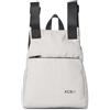 KCB Zaino antifurto grande doppio | Design sicuro e spazioso | Tasche multiuso con cerniera | Materiale resistente | Maniglie regolabili | 100% vegano