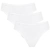 Sloggi 24/7 Cotton Tai C3P, Slip Donna, Bianco (White), 48