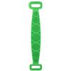 JINGYAN Spugna per il corpo in silicone, spugna da doccia, asciugamano da bagno, gel detergente, massaggiante, esfoliante, utensili da bagno (verde)