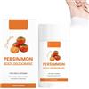 Sylvaris Persimmon Body Deodorant Stick, All-Natural Extract to Eliminate Odor & Freshens Skin, Gentle & Long-Lasting for Men & Women, Travel-Size for Extra Refreshing Strength