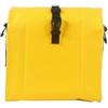 Slyzjdl Borsa Impermeabile Portaoggetti Custodia per Manubrio Organizer PVC Robusto Adatta a Percorsi Urbani Spedizioni Rapide Attività Giornaliere Viaggi Cittadini, Giallo, Con Schienale