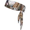 Anceky Fascia per la testa sportiva Sleeping Koala, fascia per la testa neutra a doppia faccia, per corsa, fitness, karate, yoga, calcio
